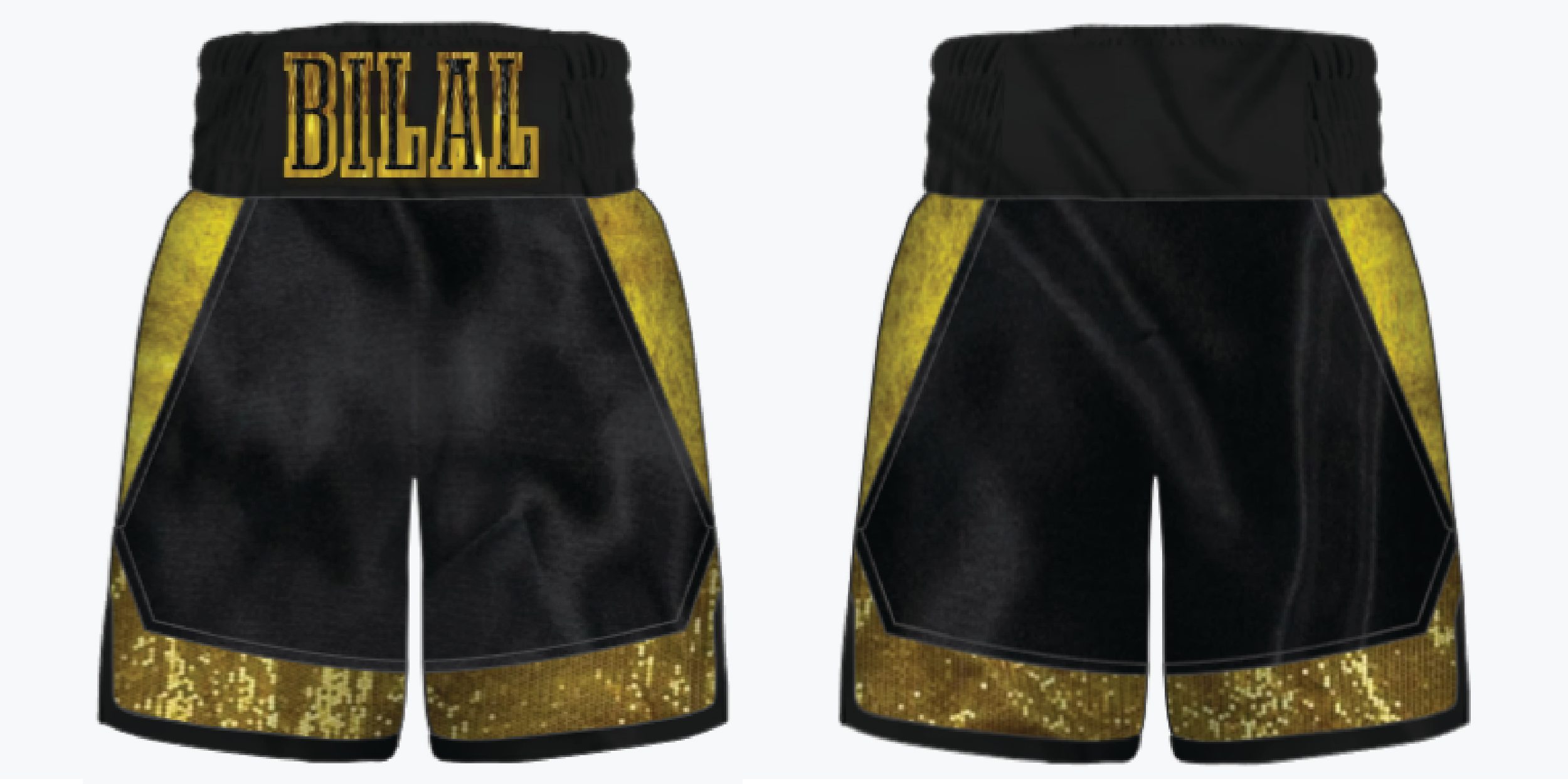 Bilal New | Custom Boxing Shorts & Trunks | Boxxerworld
